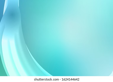 Light Green vector abstract blurred background. Modern abstract illustration with gradient. Completely new design for your business.