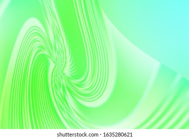 Light Green vector abstract blurred background. An elegant bright illustration with gradient. Background for a cell phone.
