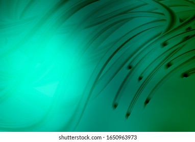 Light Green vector abstract blurred background. Colorful illustration in abstract style with gradient. Background for a cell phone.