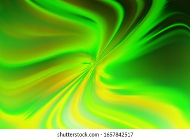 Light Green vector abstract blurred layout. Creative illustration in halftone style with gradient. Background for a cell phone.