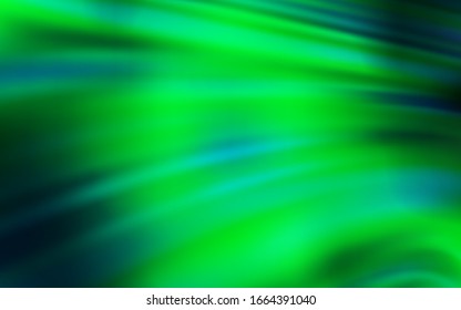 Fondo difuminado abstracto del vector verde claro. Ilustración colorida en estilo abstracto con degradado. El mejor diseño borroso para su negocio.