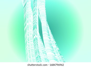 Light Green vector abstract blurred layout. An elegant bright illustration with gradient. Smart design for your work.