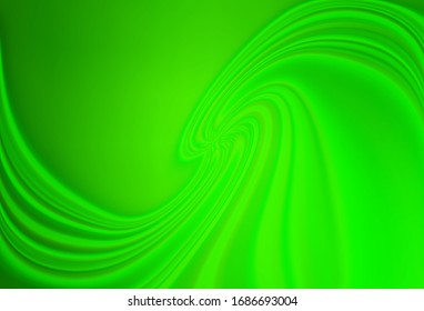 Hellgrüne Vektorillustration, abstrakter unscharfer Hintergrund. Moderne abstrakte Illustration mit Farbverlauf. Neues Design für Ihr Unternehmen.