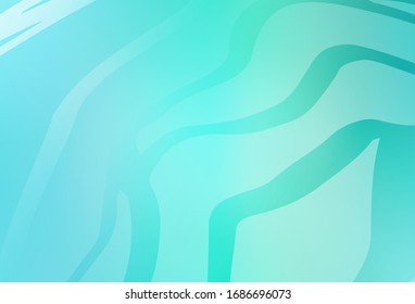 Light Green vector abstract blurred background. A completely new colored illustration in blur style. Background for a cell phone.
