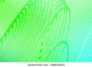 Light Green vector abstract blurred layout. New colored illustration in blur style with gradient. New design for your business.