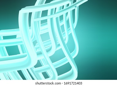Fondo difuminado abstracto del vector verde claro. Ilustración abstracta moderna con degradado. Nuevo estilo para el diseño de su negocio.