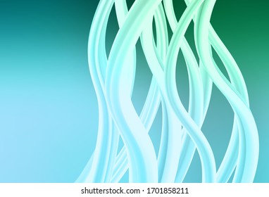 Light Green vector abstract blurred background. New colored illustration in blur style with gradient. Elegant background for a brand book.