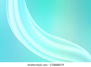 Fondo difuminado abstracto del vector verde claro. Ilustración abstracta moderna con gradiente. Nuevo diseño de estilo para tu libro de marca.