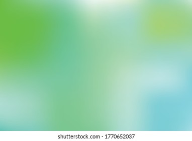 Light Green vector abstract blurred background. Colorful illustration in abstract style with gradient. Blurred design for your web site.