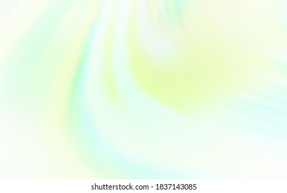 Light Green vector abstract blurred background. Creative illustration in halftone style with gradient. Elegant background for a brand book.