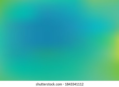 Light Green vector abstract blurred background. An elegant bright illustration with gradient. Background for designs.
