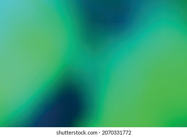 Light Green vector abstract blurred background. Colorful abstract illustration with gradient. Background for a cell phone.