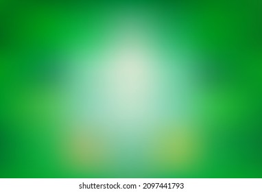 Light Green vector abstract blurred template. Creative illustration in halftone style with gradient. Smart texture for your design.