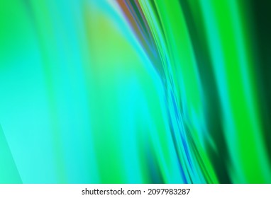Light Green vector abstract blurred layout. Colorful illustration in abstract style with gradient. Background for designs.