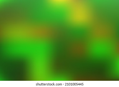 Light Green vector abstract blurred pattern. Colorful illustration in blurry style with gradient. Elegant cover for a brand book.