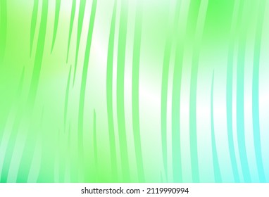 Light Green vector abstract blurred background. Colorful abstract illustration with gradient. New style for your business design.