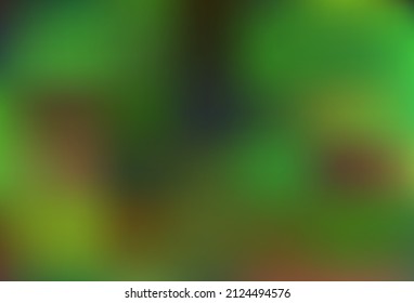 Light Green vector abstract blurred template. Colorful illustration in blurry style with gradient. Brand new style for your business design.