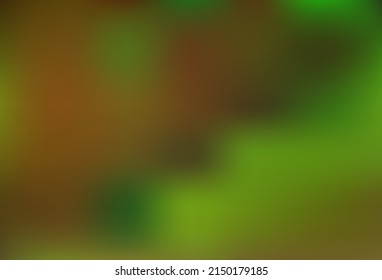 Light Green vector abstract blurred template. A vague abstract illustration with gradient. Simple design for your business.