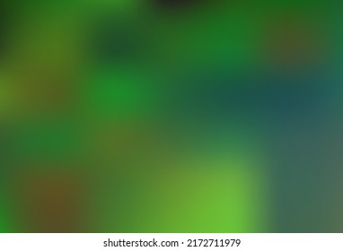 Light Green vector abstract blurred template. Modern abstract illustration with gradient. Template for cell phones.