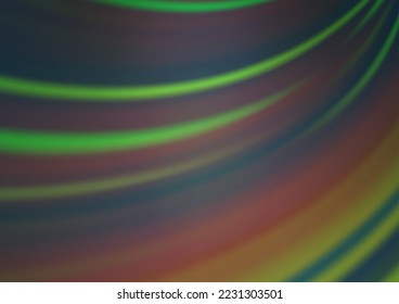 Light Green vector abstract blurred pattern. Creative illustration in halftone style with gradient. The elegant pattern for brand book.