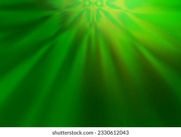 Light Green vector abstract blurred pattern. An elegant bright illustration with gradient. The best blurred design for your business.