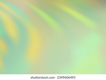 Light Green vector abstract blurred template. Colorful abstract illustration with gradient. The template can be used for your brand book.
