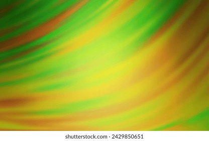 Fondo borroso abstracto del vector verde claro. Ilustración creativa en estilo de semitonos con degradado. Nuevo diseño de estilo para tu libro de marca.