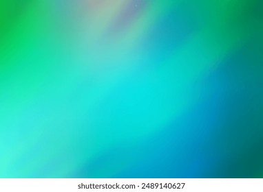 Diseño borroso abstracto de Vector verde claro. Colorida ilustración abstracta con degradado. Nuevo diseño para su negocio.