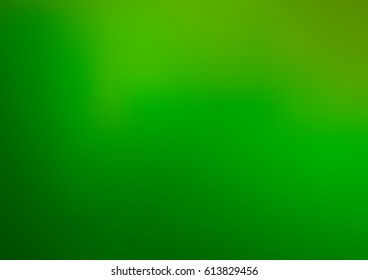 Light Green vector abstract blurred background. Blurry abstract design. The textured pattern can be used for background. 