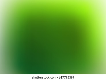 Light Green vector abstract blurred background. Blurry abstract design. The textured pattern can be used for background. 