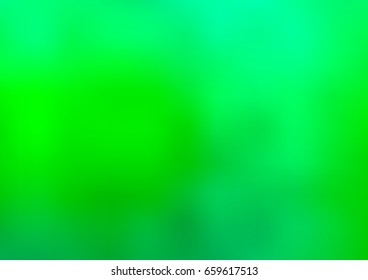 Light Green vector abstract blurred background. Glitter abstract illustration with an elegant design. Brand-new style for your business design.