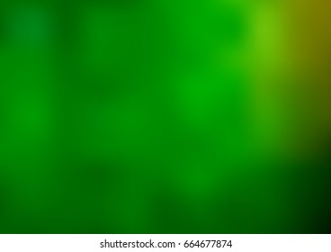 Light Green vector abstract blurred pattern. Glitter abstract illustration with an elegant design. Brand-new style for your business design.