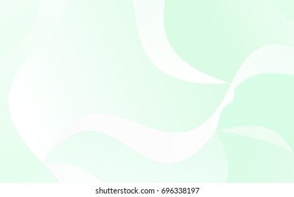 Light Green vector abstract blurred pattern. Creative geometric illustration in Origami style with gradient. The elegant pattern can be used as part of a brand book.