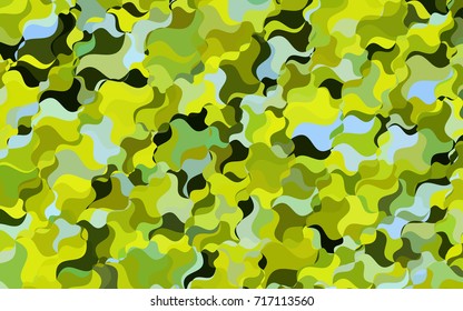 Light Green vector abstract blurred template. Modern geometrical abstract illustration with gradient bandy lines. A new texture for your design.