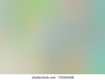 Light Green vector abstract blurred template. A completely new color illustration in a vague style. The blurred design can be used for your web site.