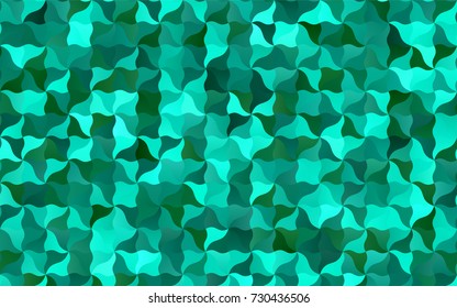 Light Green vector abstract blurred pattern. blurred geometric sample with gradient.  The completely new template can be used for your brand book.