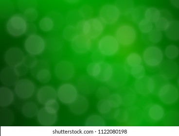 Light Green vector abstract bokeh pattern. Modern geometrical abstract illustration with gradient. Brand new style for your business design.