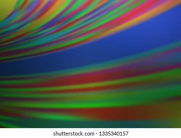 Light Green vector abstract bokeh pattern. Modern geometrical abstract illustration with gradient. A completely new design for your business.