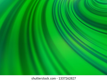 Light Green vector abstract bokeh pattern. Modern geometrical abstract illustration with gradient. The template for backgrounds of cell phones.