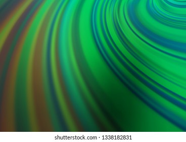 Light Green vector abstract bokeh pattern. Glitter abstract illustration with an elegant design. The elegant pattern for brand book.