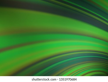 Light Green vector abstract bokeh pattern. A completely new color illustration in a bokeh style. A new texture for your design.