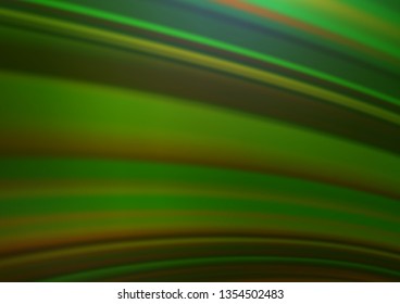 Light Green vector abstract bokeh pattern. Glitter abstract illustration with an elegant design. A completely new template for your design.