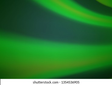 Light Green vector abstract bokeh pattern. Colorful abstract illustration with gradient. Brand new design for your business.