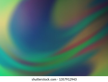 Light Green vector abstract bokeh pattern. An elegant bright illustration with gradient. Brand new style for your business design.