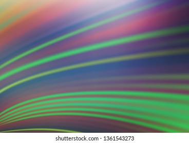 Light Green vector abstract bokeh pattern. An elegant bright illustration with gradient. The template for backgrounds of cell phones.