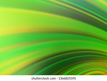 Light Green vector abstract bokeh pattern. Creative illustration in halftone style with gradient. The template for backgrounds of cell phones.