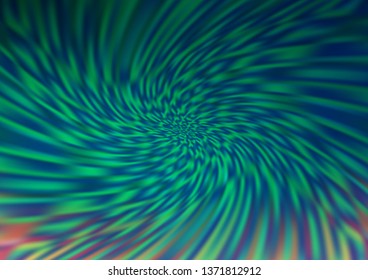 Light Green vector abstract bokeh pattern. Colorful illustration in blurry style with gradient. A completely new template for your design.