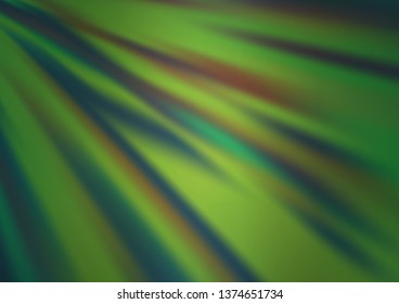 Light Green vector abstract bokeh pattern. A completely new color illustration in a bokeh style. The template can be used for your brand book.