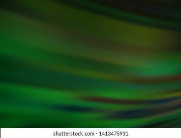 Light Green vector abstract bokeh pattern. Colorful illustration in abstract style with gradient. Brand new style for your business design.