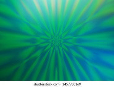 Light Green vector abstract bokeh pattern. Shining colorful illustration in a Brand new style. Brand new style for your business design.